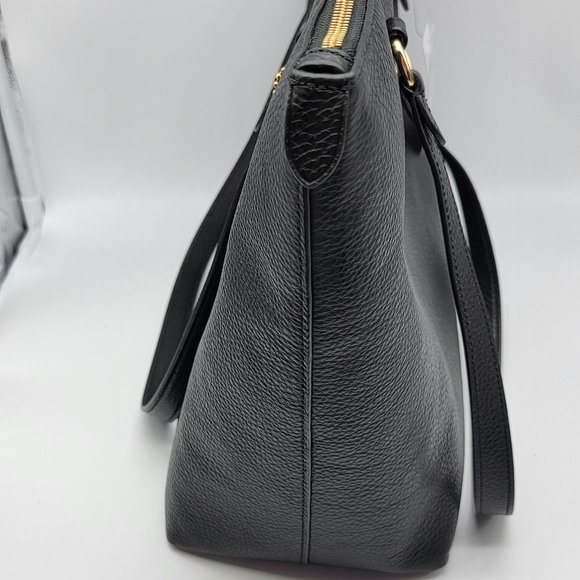 Coach Gallery Tote with Diary Embroidery C8365 Black Multi - Picture 4 of 8